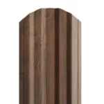 Sztacheta metalowa — ESTETIC Ciemny Dąb